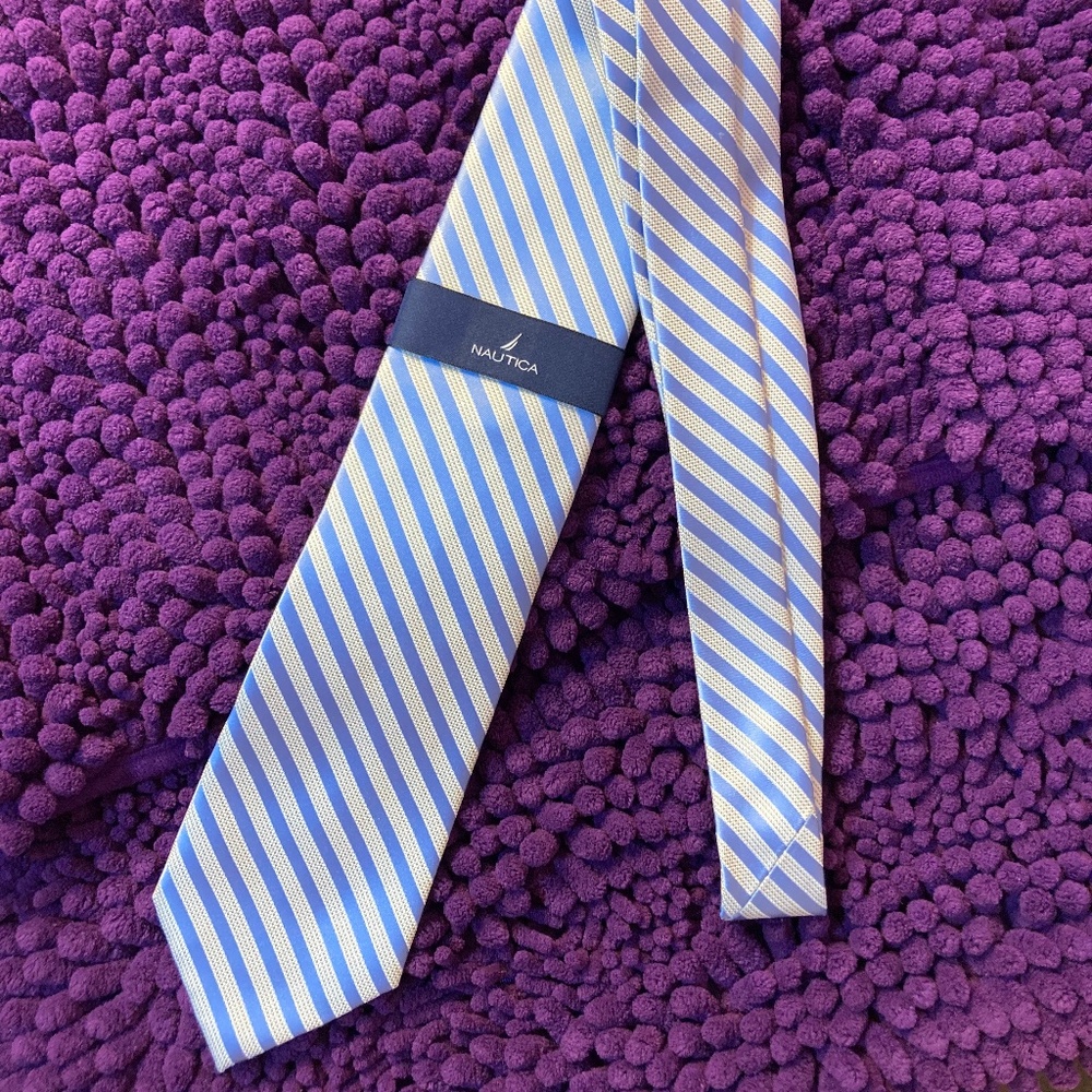 NAUTICA TIE -100% SILK  (NWT)⚓️⚓️⚓️